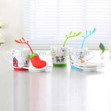 2015 neue Design Keramik Weihnachten Tassen